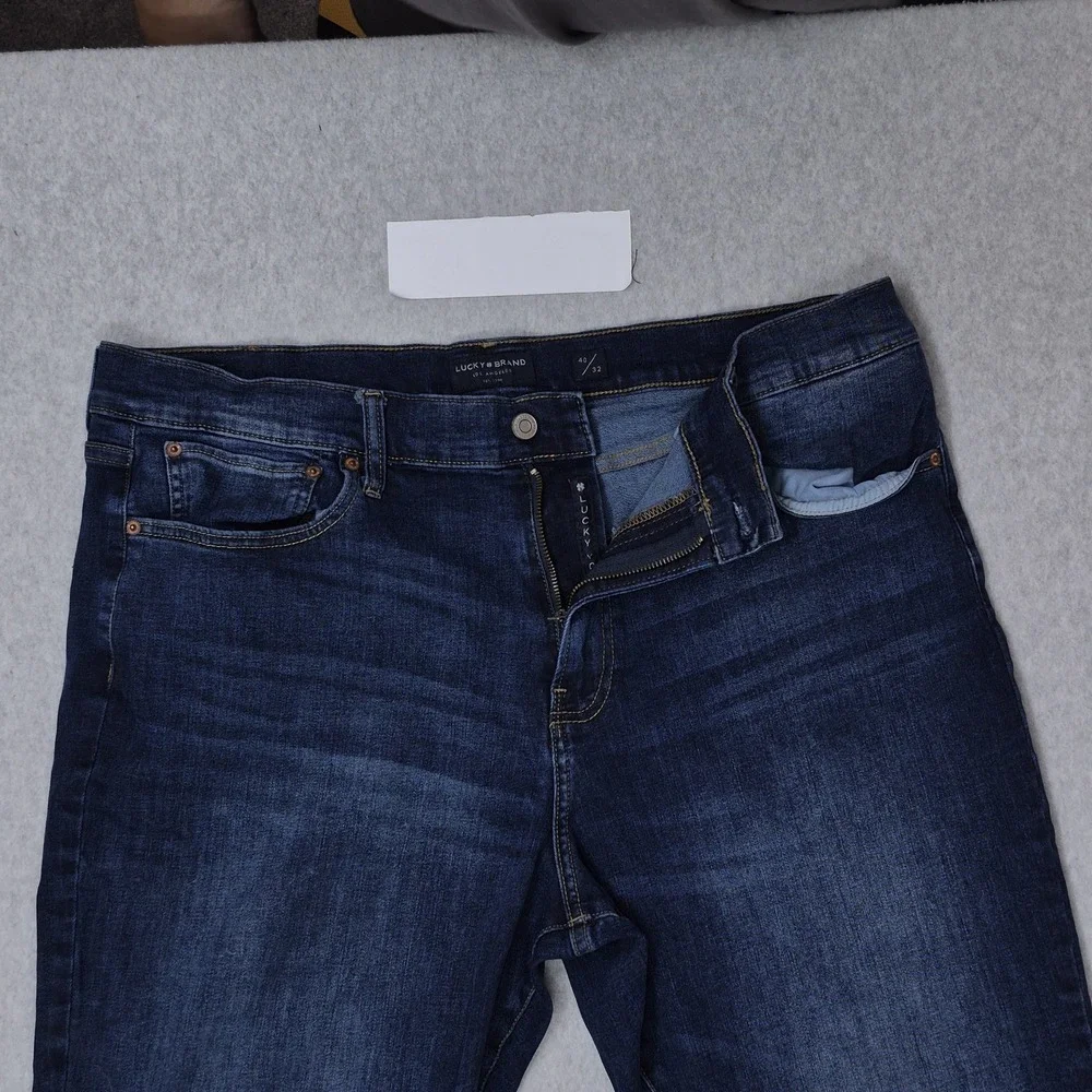 Lucky Brand Men Jeans‎ 40X32 Blue Denim 410 Athletic Straight 31